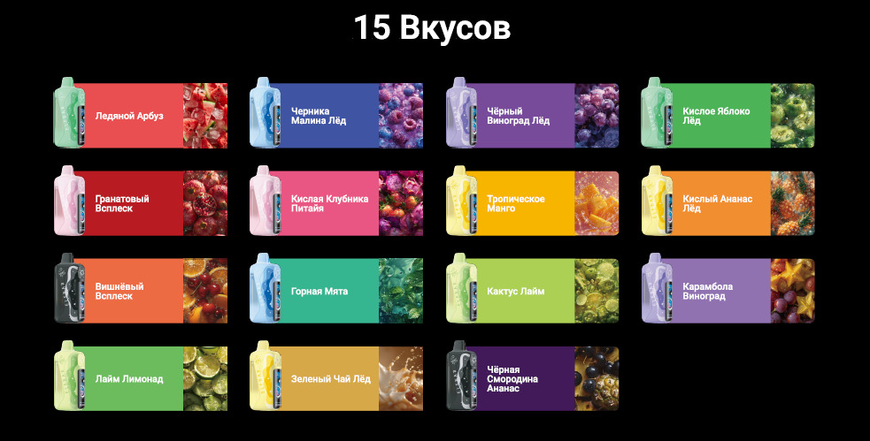 Кликните для увеличения изображения ELFBAR Lush King 35000 затяжек, изображение 2